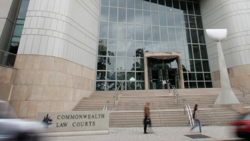 Commonwealth Law Courts outside steps