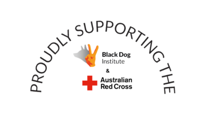 Supporting Red Cross & Black Dog