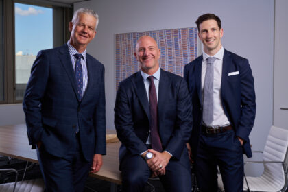 Ian Dorey, Shaun Rose and Robert Dickfos